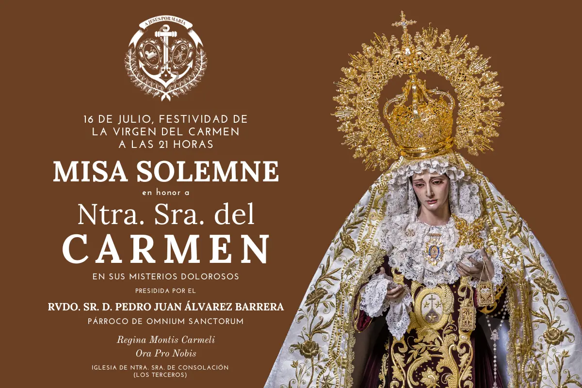 16 de julio de 2024. Virgen del Carmen
